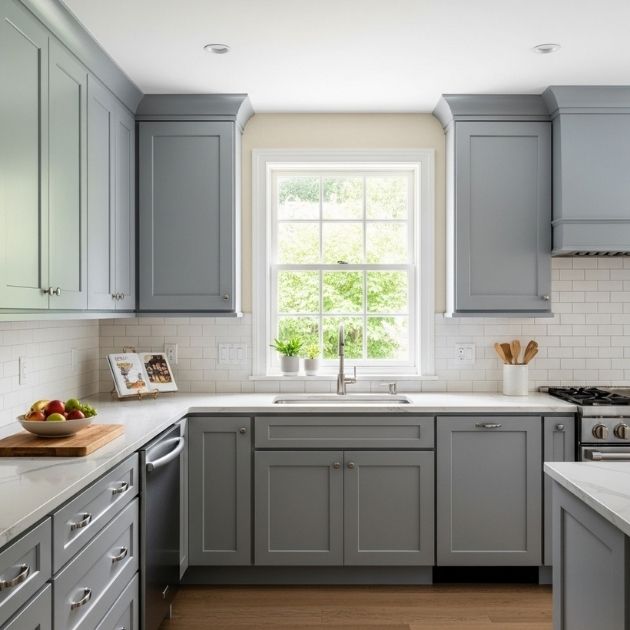 Best Wall Colors for Gray Kitchen Cabinets