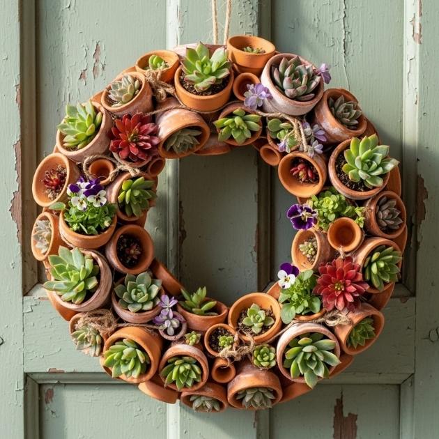 Craft a Pot Wreath