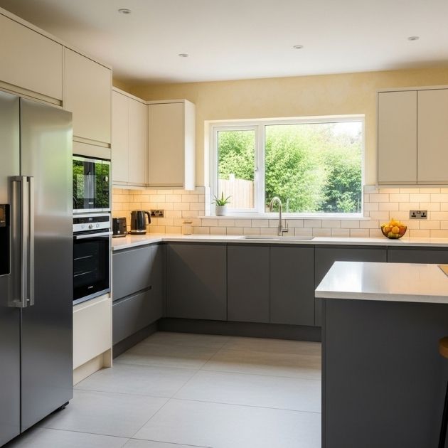 Light Gray or Dark Gray Walls