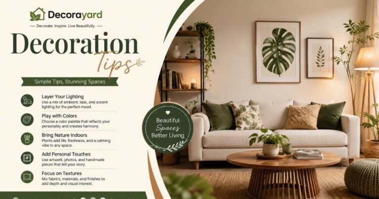 Decoration Tips Decoradyardadyard