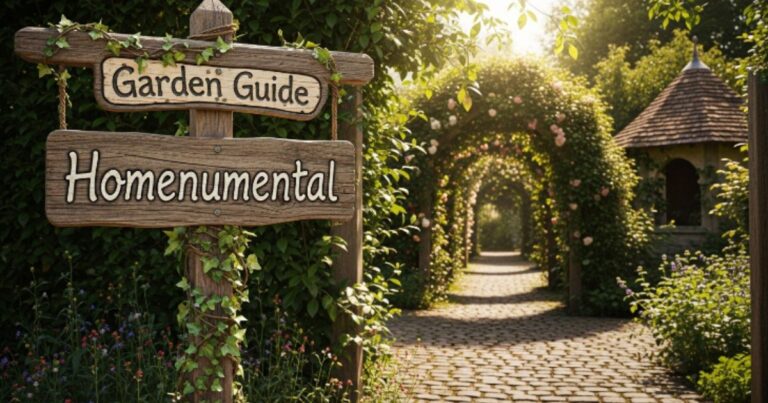 Garden guide homenumental