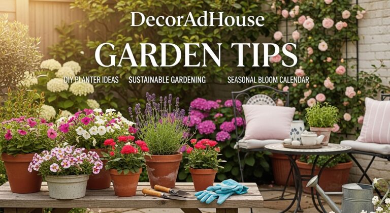 Garden Tips DecorAdHouse