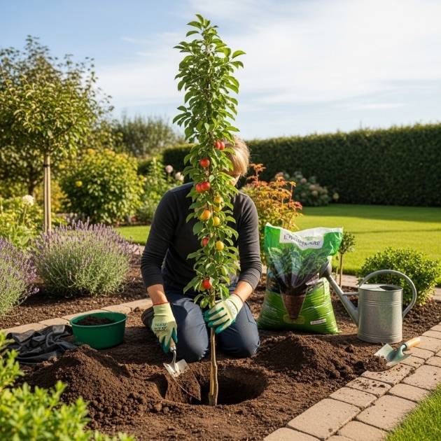 Plant a Columnar Fruit Tree