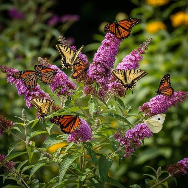Plant a Dwarf Buddleia for Butterflies