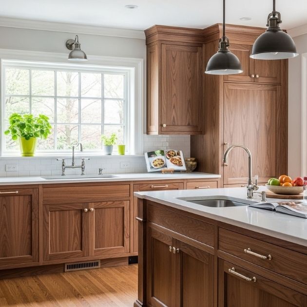 Pros of Walnut Kitchen Cabinets