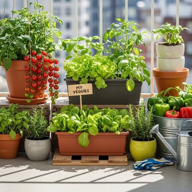 Start a Patio Veg Patch