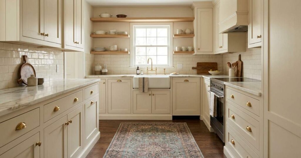 Why Homeowners Choose Cream Cabinets Over White?